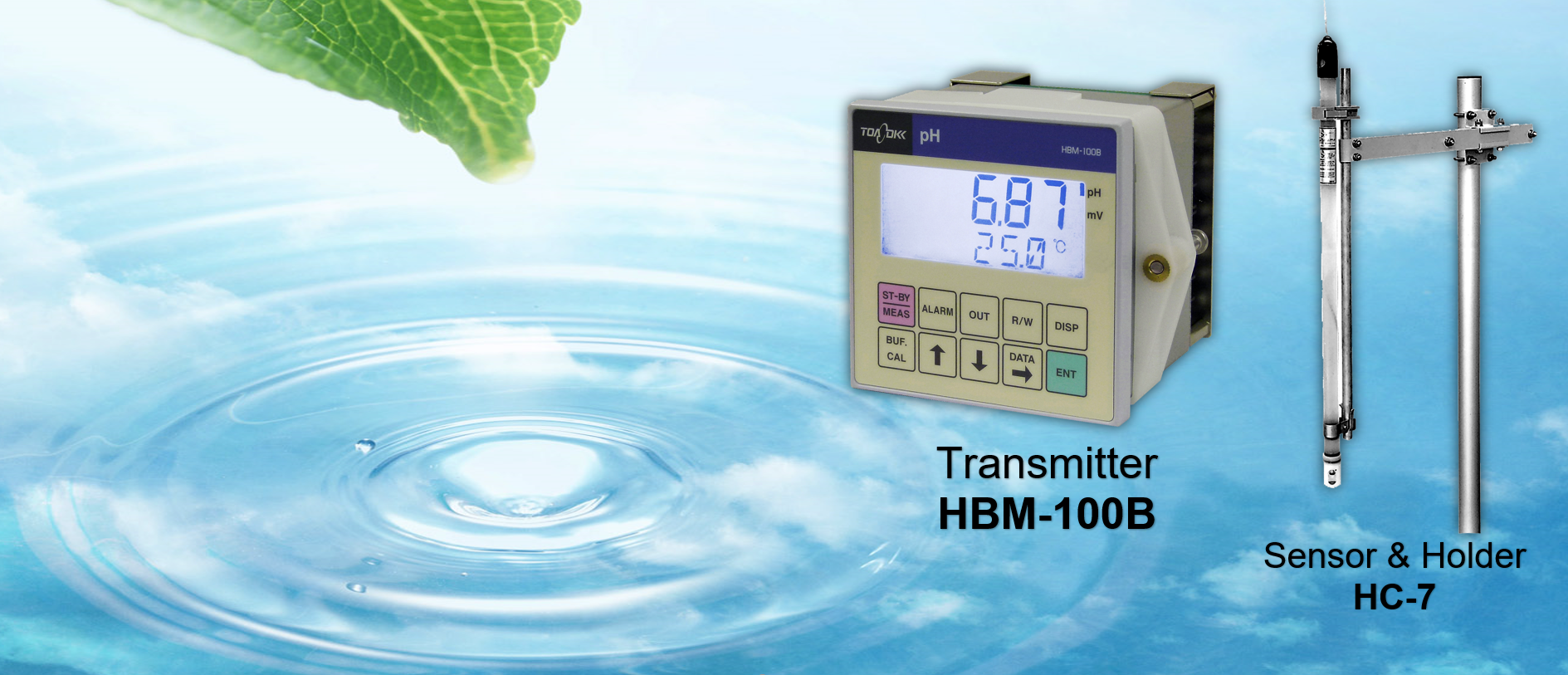 pH online HBM-100B